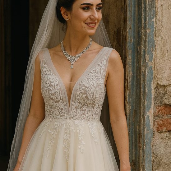 A Kesim Transparan Tül Model